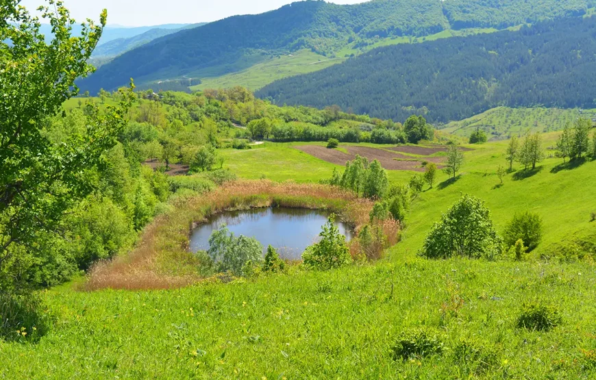 Focurile Vii, Lacul Meledic și Muntele de Sare