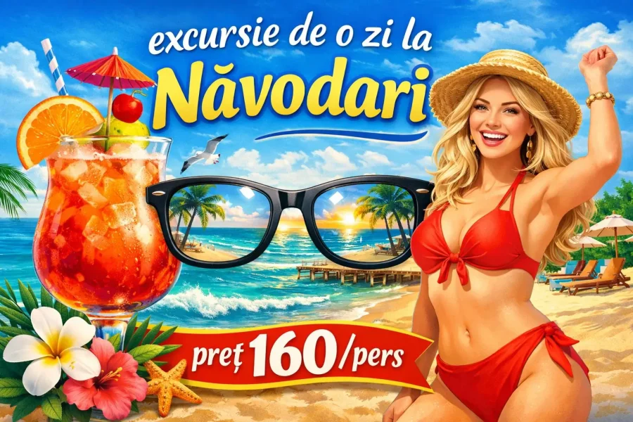 O Zi De Plajă la Năvodari
