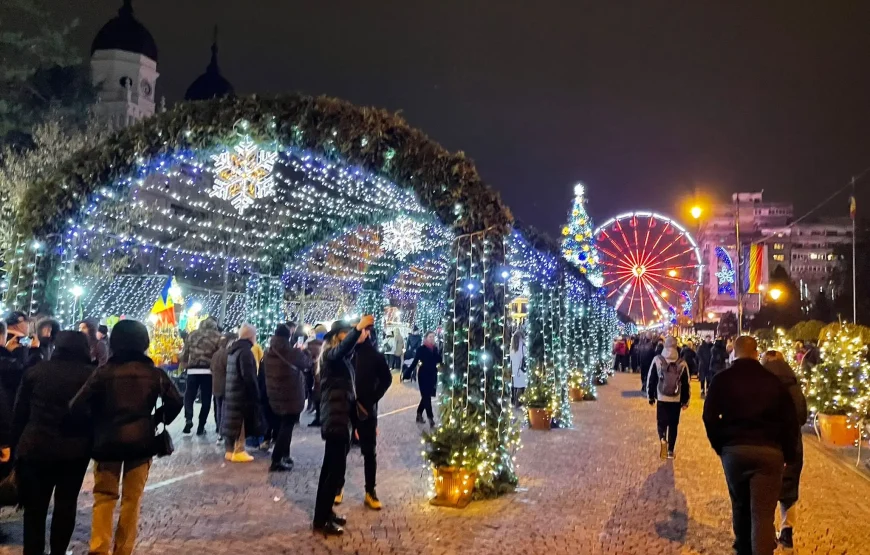 Magia Crăciunului la Iasi