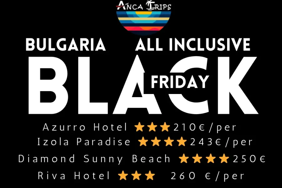 Pachet Autocar Azurro Hotel ⭐⭐⭐ BULGARIA Suuny Beach